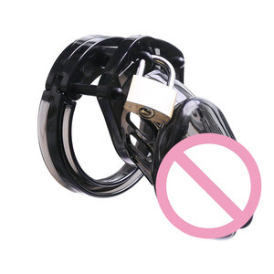 Jouet sexuel BDSM en plastique <span class=keywords><strong>pour</strong></span> adultes, dispositif <span class=keywords><strong>de</strong></span> <span class=keywords><strong>chasteté</strong></span> en silicone <span class=keywords><strong>pour</strong></span> homme, <span class=keywords><strong>cage</strong></span> à <span class=keywords><strong>chasteté</strong></span> avec retardateur <span class=keywords><strong>pour</strong></span> contraintes masculines - Product Image 2