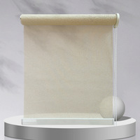 Stores occultants thermiques à enroulement pour la maison, rideaux de cuisine, stores pare-soleil transparents, stores à levage électrique pour vue panoramique, style moderne et minimaliste