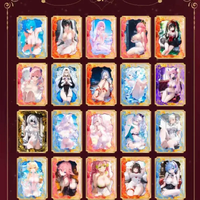 JR Hot Sell Goddess Story Card Jika Eternal Star Diamond A5 Acrylic Laser Diamond Booster Box Seduction Trading Card