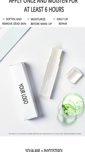 Baume à lèvres hydratant au goût de fruits biologiques, étiquette privée, logo personnalisé, haute hydratation, imperméable, végan, stick transparent, OEM ODM, cosmétique - Product Image 3