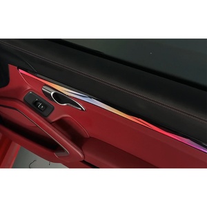 Kit de modification et amélioration pour voiture 718 Boxster Cayman 2016-2025 : éclairage d'ambiance intérieur 3D en cristal, compatible avec 718 - Product Image 5