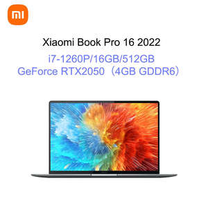 Xiaomi Book Pro 16 2022 I7-1260P GeForce RTX <span class=keywords><strong>2050</strong></span> 4GB GDDR6  I5-1240P แล็ปท็อป xiaomi 16G 512G แล็ปท็อป xiaomi Book - Product Image 3