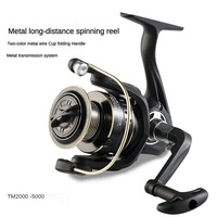NM Promotion Exceptionnelle : Moulinet Spinning en Graphite à Excellent Prix, Ratio de Transmission 5.2:1, Anti-Torsion de Ligne pour la Pêche en Rivière, en Étang et en Lac
