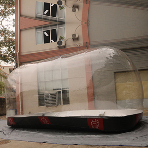 Cubierta de Carpa Inflable Transparente a Prueba de Polvo para Exteriores OEM, Carpa 100% Impermeable para Refugio de Automóviles - Product Image 3
