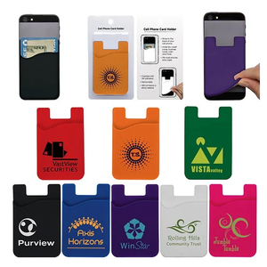 Soporte de Silicona para Tarjetas de Teléfono Móvil con Logotipo Impreso Personalizado, Regalos Promocionales de Marca, Soporte Adhesivo para Teléfono Celular - Product Image 1