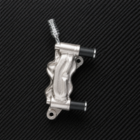 Ensemble de freins à disque CBS universel pour moto, système de freinage hydraulique avant et arrière avec étriers personnalisés et réservoir d'huile