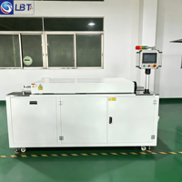 Four tunnel industriel à convoyeur, four de cuisson et de séchage continu à air chaud pour PCB, plastique, quincaillerie et sérigraphie