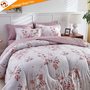 Nhà Vua Kích thước Comforter Bộ 5-mảnh hiện đại bộ đồ giường microfiober Duvet cover tấm phẳng và được trang bị tấm thiết lập - Product Image 2