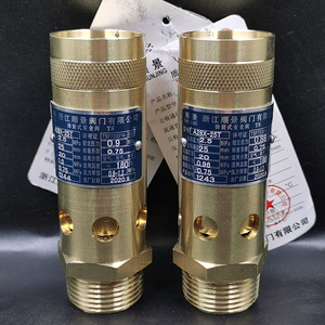 Válvula de seguridad tipo resorte A28X-25T de 1 pulgada de elevación completa para aire, vapor y alta temperatura - Product Image 1