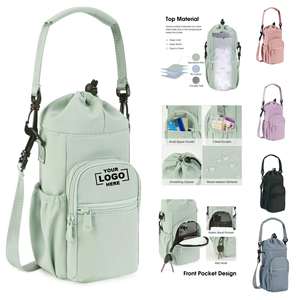 Funda Térmica para Botella de Agua, Bolsa de Hombro con Correa Cruzada - Product Image 1