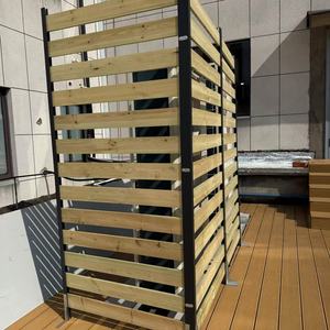 Alluminio <span class=keywords><strong>e</strong></span> <span class=keywords><strong>legno</strong></span> PVC pannello di recinzione a basso prezzo cortile giardino recinzione decorativa Privacy per AC recinzione Hardware - Product Image 2