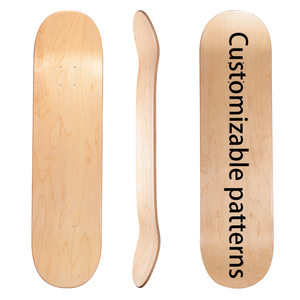 Fabrieksgroothandel Aanpasbaar 31*8 Inch 7-laags Esdoorn Dubbel Omgekeerd Vierwiel <span class=keywords><strong>Skateboard</strong></span> Deck - Product Image 3