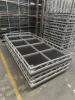 ESI Aluminum Lite Deck Stage, plateforme de scène modulaire portable, légère et robuste, pour concerts, événements, expositions
