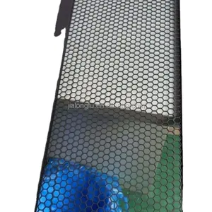 Sheet Metal Sheet Metal Custom Aluminium Mesh Grill With Side Tab