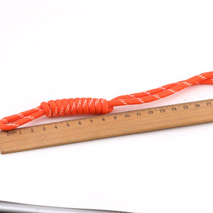 Cordón de nailon para llavero, cordón tejido de colores aleatorios, accesorios de joyería duraderos para bricolaje, material de tela tejida a mano - Product Image 4