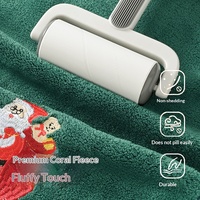 Serviette de Bain Blanche Brodé(e) Écologique à Séchage Rapide pour Noël – Promotionnelle