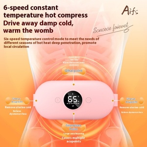 Nuevo Cinturón de Masaje Térmico para Niñas, Calienta el Abdomen del Bebé con Vibración y Calor para Aliviar el Dolor de Estómago - Product Image 4