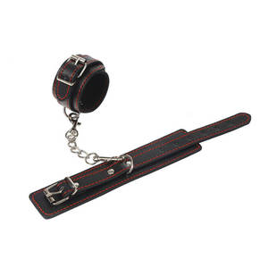 Набор для БДСМ Delove: Фетиш-комплект для бондажа, наручники из ПУ, водонепроницаемые, регулируемый размер, для женщин и геев - Product Image 4