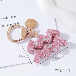 Cristal Strass Astrologie Constellation Astrologique <span class=keywords><strong>Horoscope</strong></span> Signe <span class=keywords><strong>Du</strong></span> Zodiaque Porte-clés Porte-clés Charmes Conception Pendentifs Bijoux - Product Image 6