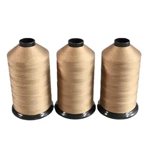 High Temp And Corrosion Resistance PTFE Coated Fiberglass Seams Sewing Thread