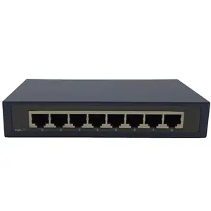 Interruttore di rete Desktop per Switch Ethernet 8-10/100/1000Mbps