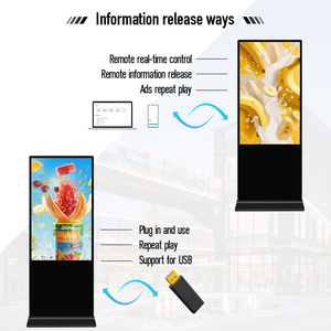 Pantalla Táctil Interactiva Vertical <span class=keywords><strong>de</strong></span> 55 Pulgadas, Señalización Digital 4K, Señalización Direccional, Publicidad Multimedia para Tiendas Minoristas - Product Image 3