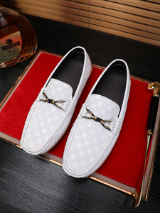 Selipar marca de lujo ocio moda Real puro cuero genuino <span class=keywords><strong>mocasines</strong></span> Sandalias Zapatos para hombres <span class=keywords><strong>2020</strong></span> - Product Image 5