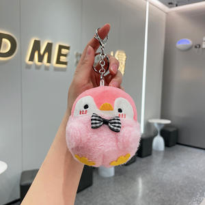 Llavero de Pingüino de Peluche Súper Suave de 10 cm, <span class=keywords><strong>Mini</strong></span> Peluche <span class=keywords><strong>para</strong></span> Máquina de Grúa con Relleno de Algodón PP, Colgante Decorativo - Product Image 4