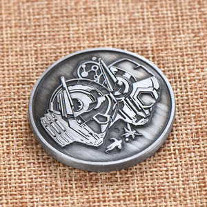 Badge métallique personnalisé, logo gravé en 3D, pour cadeaux d'entreprise - Product Image 4