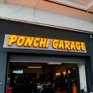 Acrylic cửa hàng tường Logo dấu hiệu công ty kinh doanh Logo kênh chữ tùy chỉnh thép không gỉ frontlit dấu hiệu - Product Image 4