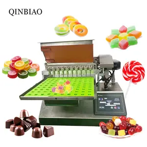 High Quality Capacity Project Table Top Pectin Depositor Small Jelly Deposited Sweet Gummy Bear Make Candy Deposit Machine