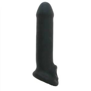 2021 nuevos productos Anillo para el pene TPE cubierta extensor condón hombres gran Consolador retraso pene manga - Product Image 4