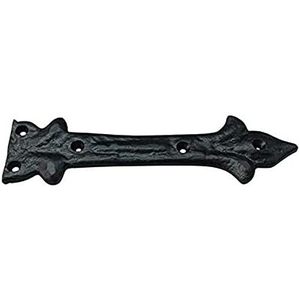 Coshik Exports - Juego de 12 Bisagras de Hierro Fundido Antiguo de 6.5 Pulgadas, Color Negro Mate Rústico, para Montaje en Puerta - Product Image 2