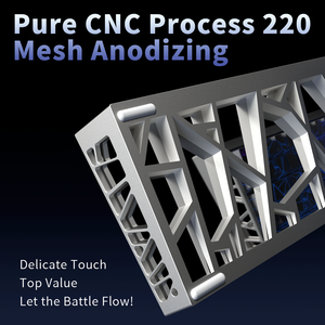 Tastiera da Gaming Zornher ZH68 con Asse Magnetico, Anodo Nero, Cablata Type-C, Hot-Swap, RGB, Frequenza di Aggiornamento 8K, Bassa Latenza 0.1ms - Product Image 5