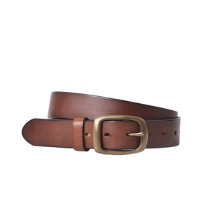 Ceintures en cuir de vache de style nouveau pour femmes avec boucle en alliage, largeur 2,8 cm, longueur 105-115 cm. - Product Image 1