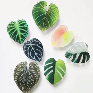 Popular Customized Acrylic Phone Holder with <b>Leaf</b> Design UV Printed Foldable Phone Grip Stand - Product Image 1