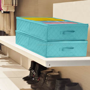 <span class=keywords><strong>Amazon</strong></span> Venta caliente plegable reutilizable no tejida <span class=keywords><strong>bajo</strong></span> la <span class=keywords><strong>cama</strong></span> de cartón caja de almacenamiento - Product Image 2