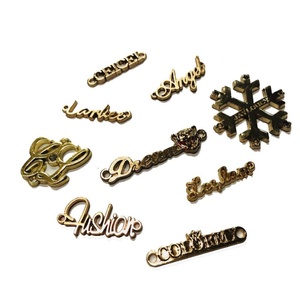 Custom Gold <b>Bag</b> Hardwear <b>Accessories</b> Metal Logo Label Tags for Leather <b>Bag</b> - Product Image 2