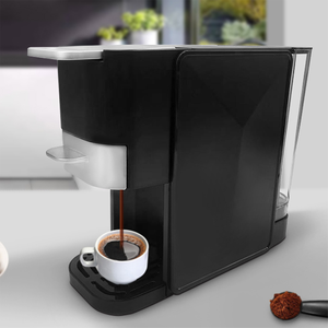 Machine à expresso multi-capsules 3-en-1, 20 bars, semi-automatique, en acier inoxydable, cafetière à portion individuelle, compatible <span class=keywords><strong>Dolce</strong></span> - Product Image 4