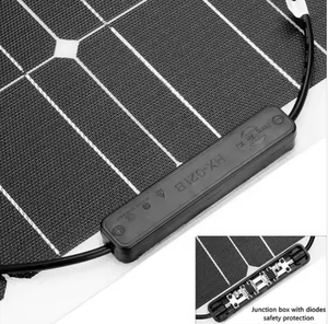 160W PERC Bendable Waterproof Fabric Semi Thin Film Flexible Solar for RV/<b>Yachts</b> and Home System Power Charging - Product Image 3