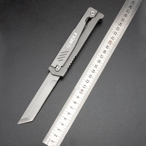 多機能SKDスチール折りたたみナイフ屋外ポータブルEDCツール自己防衛サバイバルポケットナイフキャンプ用 - Product Image 2