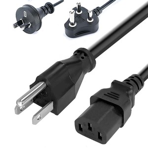 Grow Light Cable de alimentación US UK EU AU <span class=keywords><strong>JP</strong></span> 110V 220V 230V 240V C13 Led Grow Light Cable de alimentación - Product Image 1