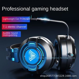 Aula Tarantula S602 trò chơi thể thao điện tử NEO tai nghe đặc biệt có dây 7.1 kênh lúa mì Internet cafe USB không dây tương thích PS4 - Product Image 3