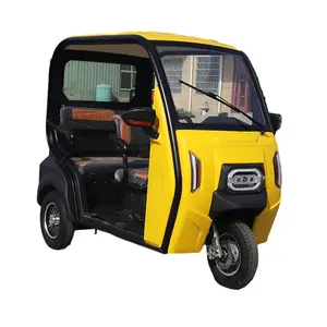 KEYU China buen precio mini triciclo eléctrico batería de 100 kilómetros coche triciclo eléctrico Coche