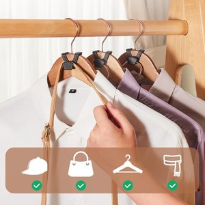 Ganchos para Ropa de Plástico Adhesivos Sin Taladro, Almacenamiento para Armario, Uso Doméstico, Capacidad de Carga de 5-10 kg - Product Image 4