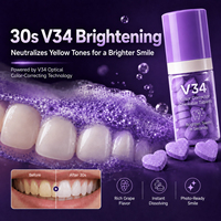 Luxsmile Bulk Probiotic V34 Hydroxyapatite OEM Dentifrice en comprimés naturel à la menthe poivrée pour adultes, usage quotidien, emballage en vrac