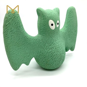 Mohua Eco-Friendly Grunter Naturale Morbido Lattice Gommoso <span class=keywords><strong>Bat</strong></span> Pet Giocattolo Del Cane - Product Image 2