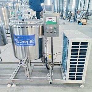 Chaîne de production de yaourt de petite taille de haute qualité TEKFOOD, fabriquée en Chine, 100L 200L 300L, Machine de fabrication de yaourt - Product Image 4
