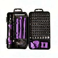 Kit d'Outils Tournevis Manuel Multifonctions 115-en-1 pour Réparation et Démontage de Téléphones Portables, Personnalisable, Usage Domestique et OEM