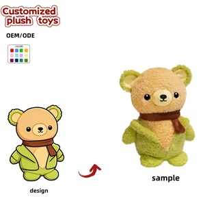 ตุ๊กตาช้างสีฟ้ายัดนุ่นสั่งทำได้สำหรับเป็นของขวัญสำหรับเด็กและของตกแต่งสถานรับเลี้ยงเด็ก - Product Image 2